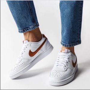 Nike Court Vision Low sneakers metallic copper